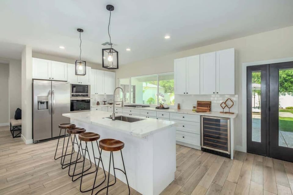 Luxurious gourmet chef's kitchen
