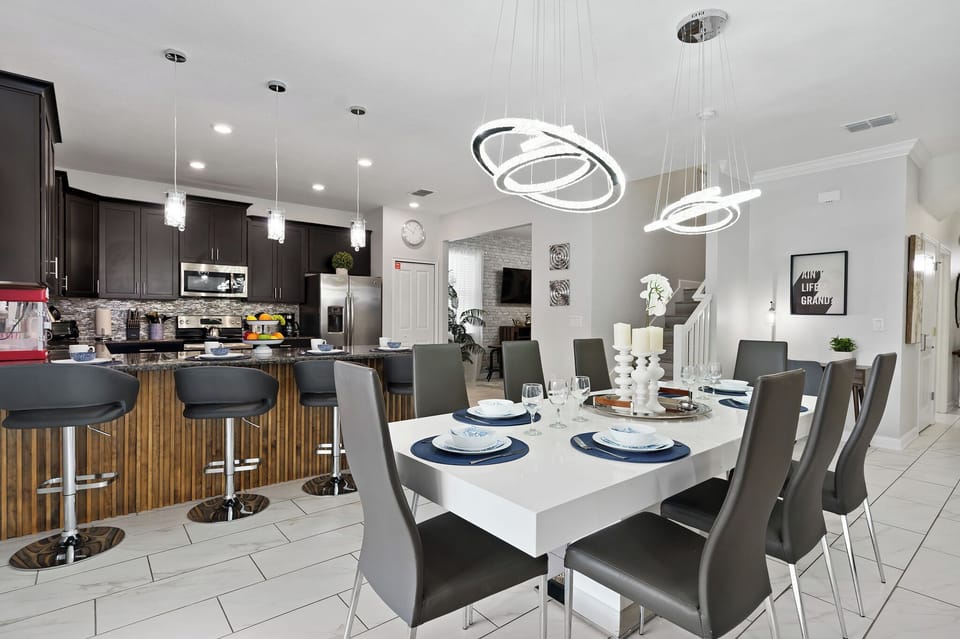 Kitchen and Dining Table