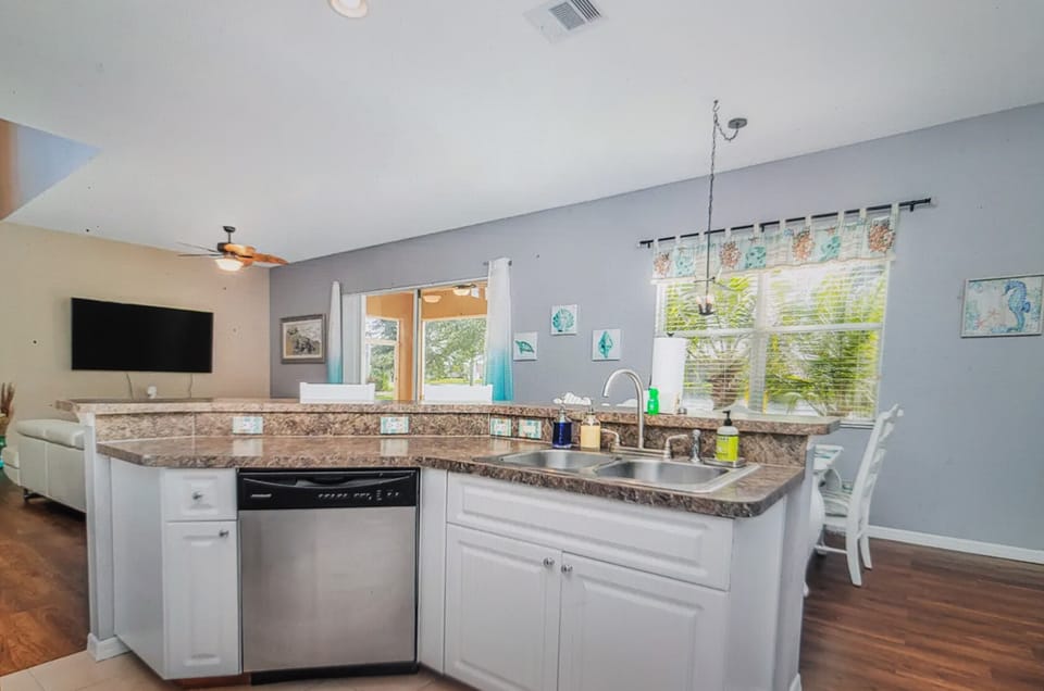 open concept kitchen