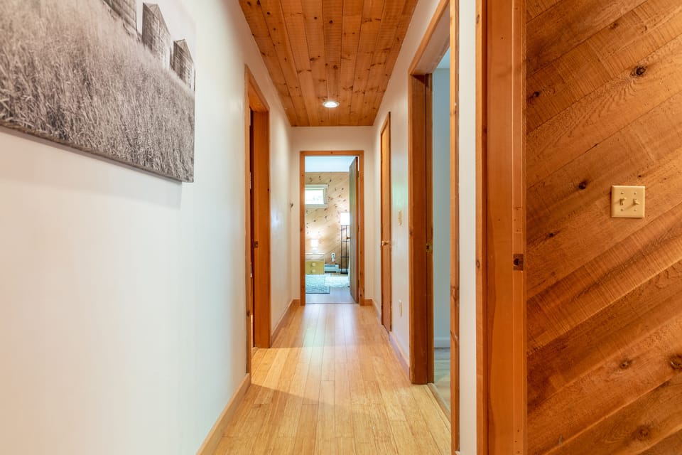 Bedrooms are located away from main living space for maximum privacy 