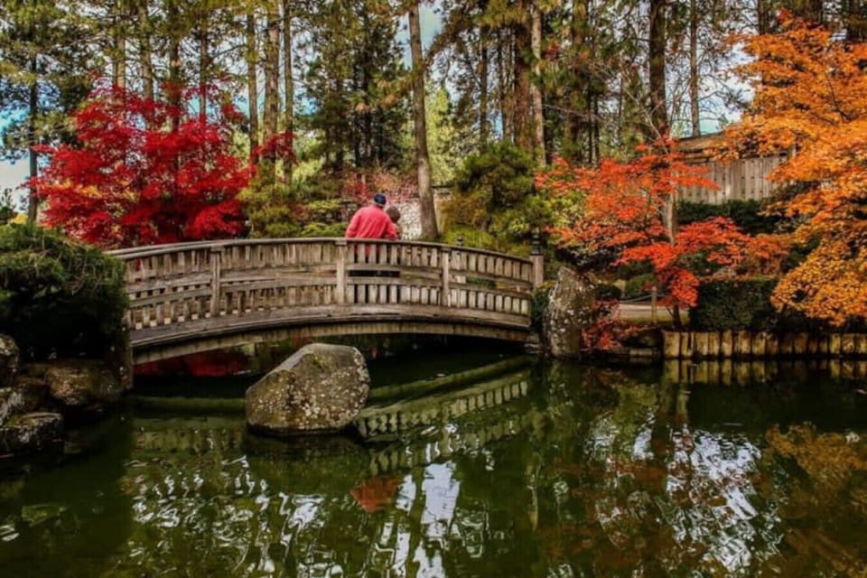 The Japanese Gardens in Manito- a five minute walk!
