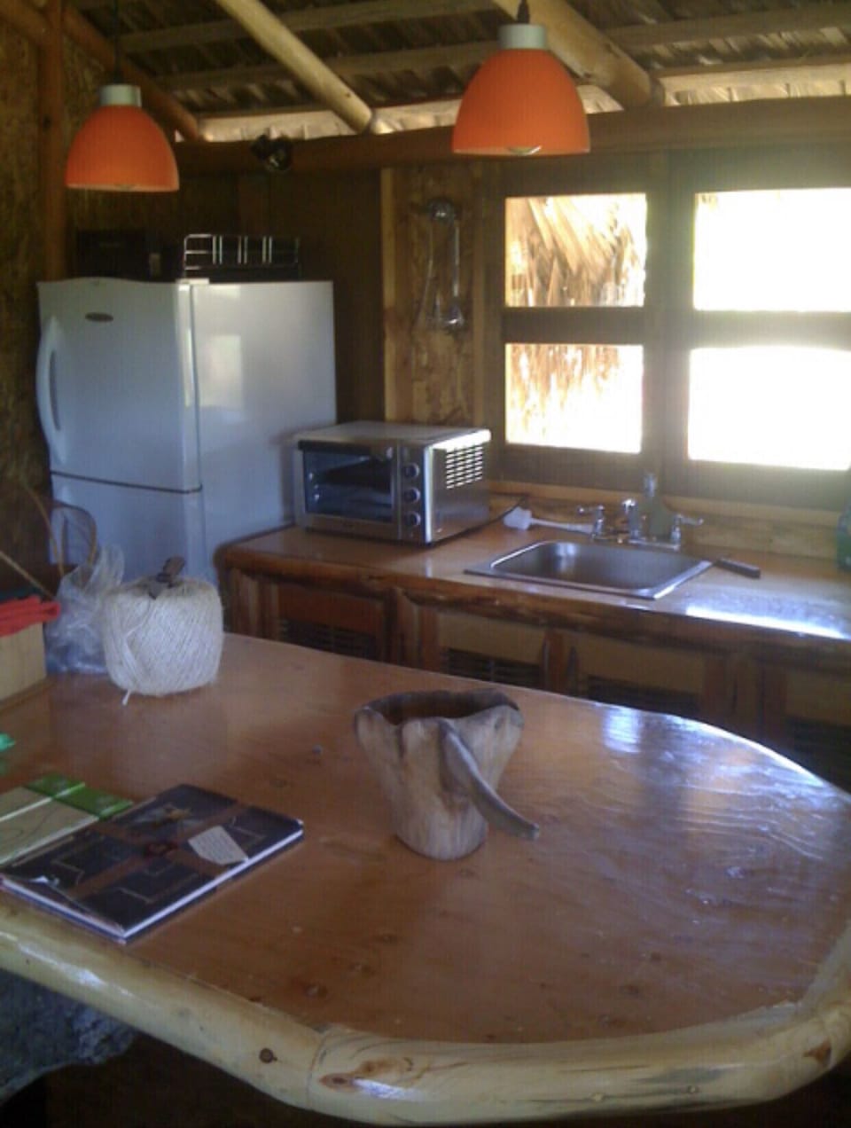 Full kitchen.  So nice