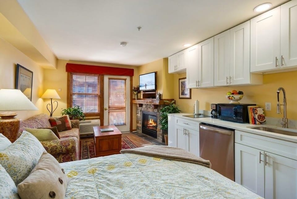 Cook up a storm in our upgraded kitchenette.  Steven Le, says: "The kitchen is thoughtfully equipped with essentials like salt, pepper, and oil. If you’re looking for convenience and proximity