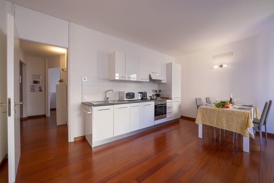 Kitchen and dining area