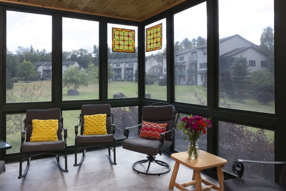 Sun room full of sun!