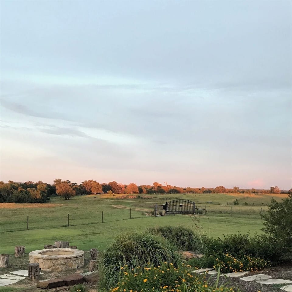 View Towards the Gate