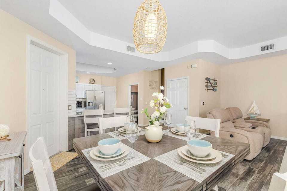 Your gorgeous dining/living room