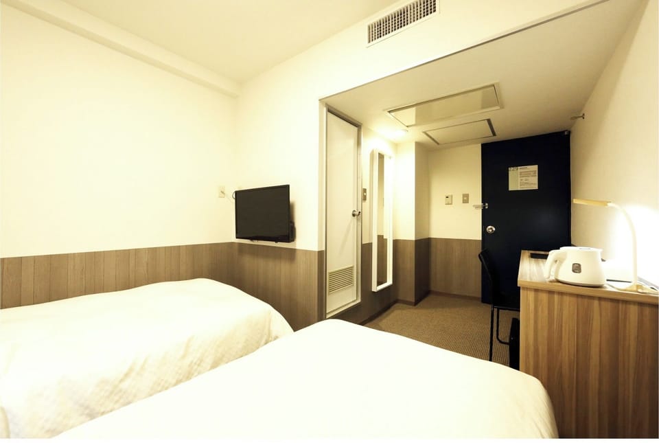 All standard rooms are wall-mounted 32-inch TVs.