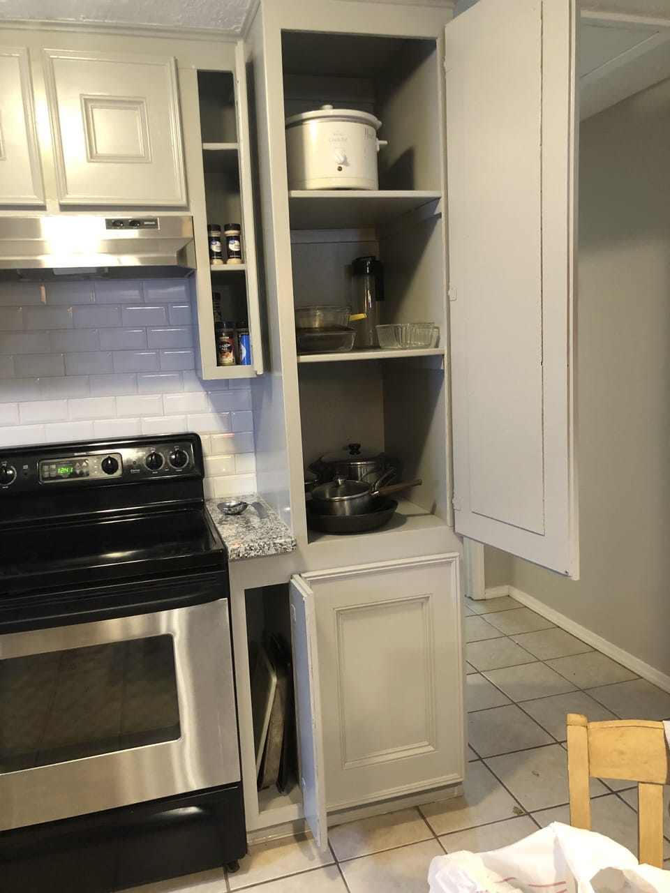 Everything you should need to cook with has been provided.  