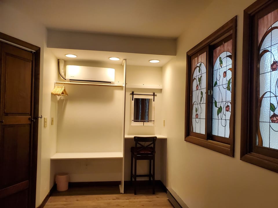 Brand new A/C installed in bedroom 3.