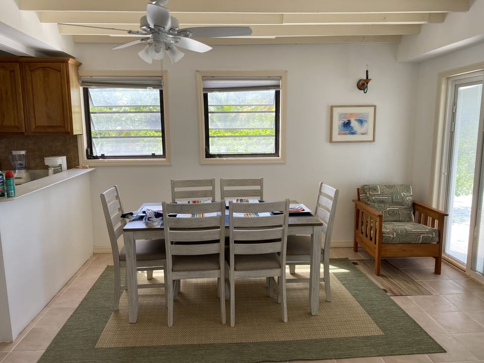 New dining table