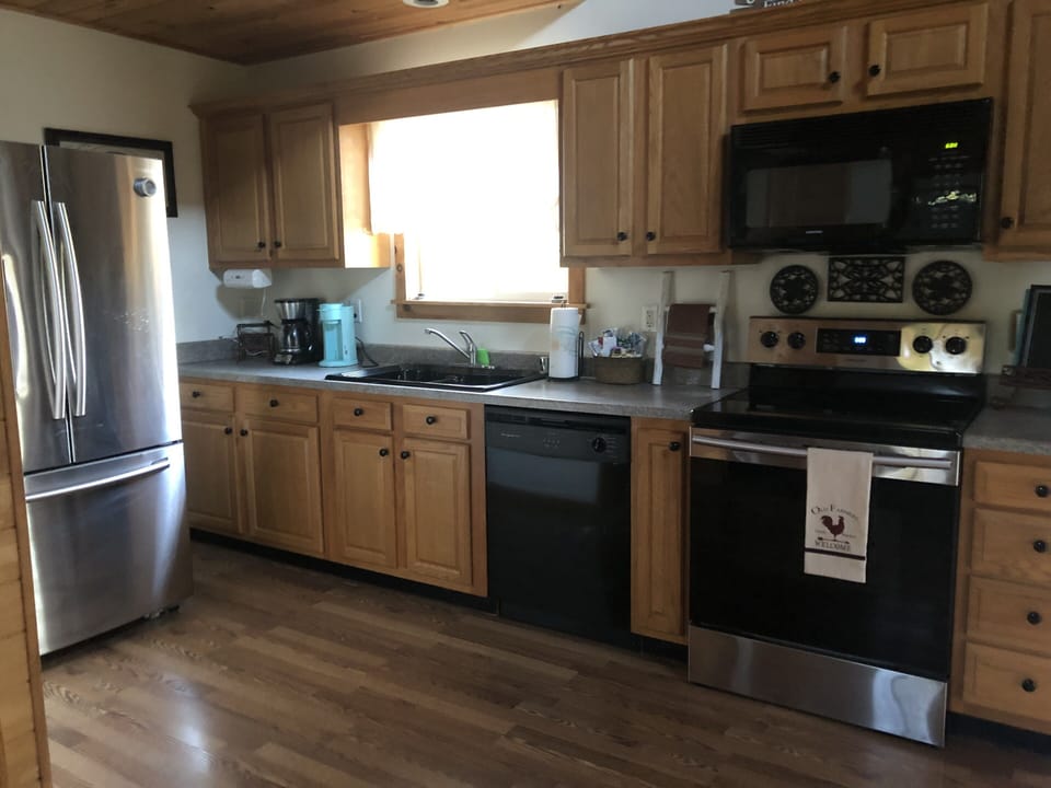 View of kitchen