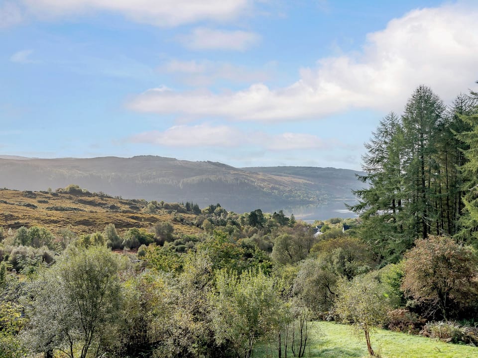 View | Jack Strawbale House - Strawbale Collection, Strontian, near Fort William