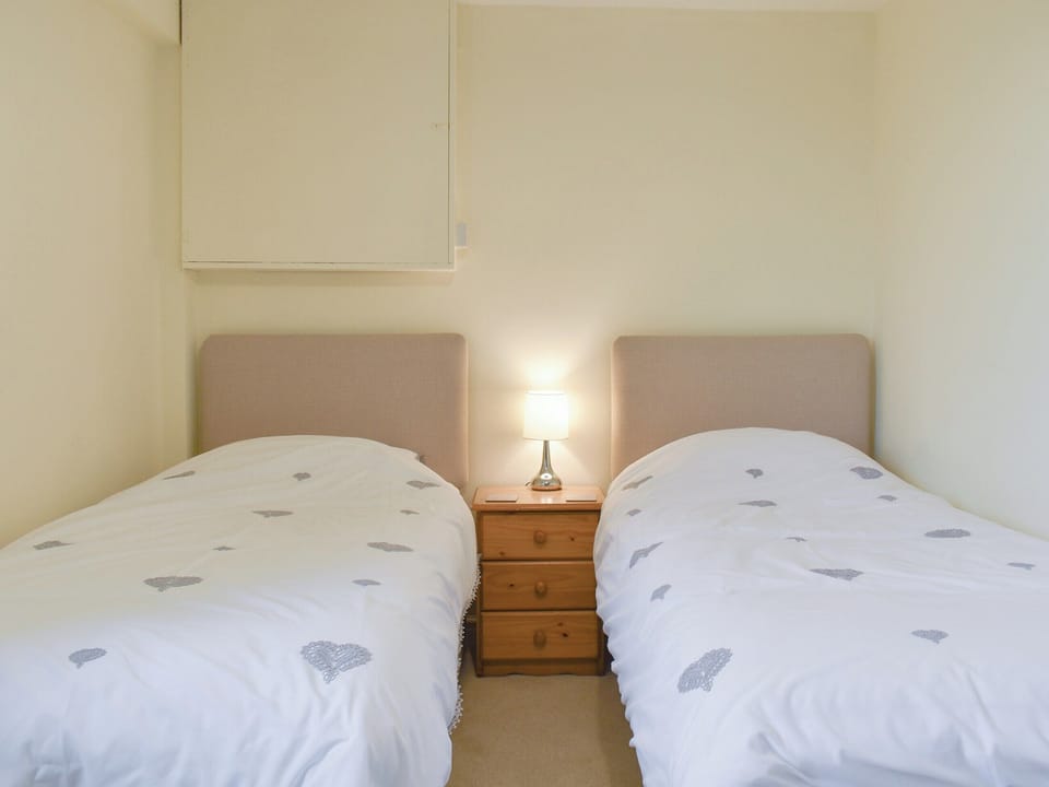 Twin bedroom | Sisial Y Gwynt, Llanarmon yn Lal