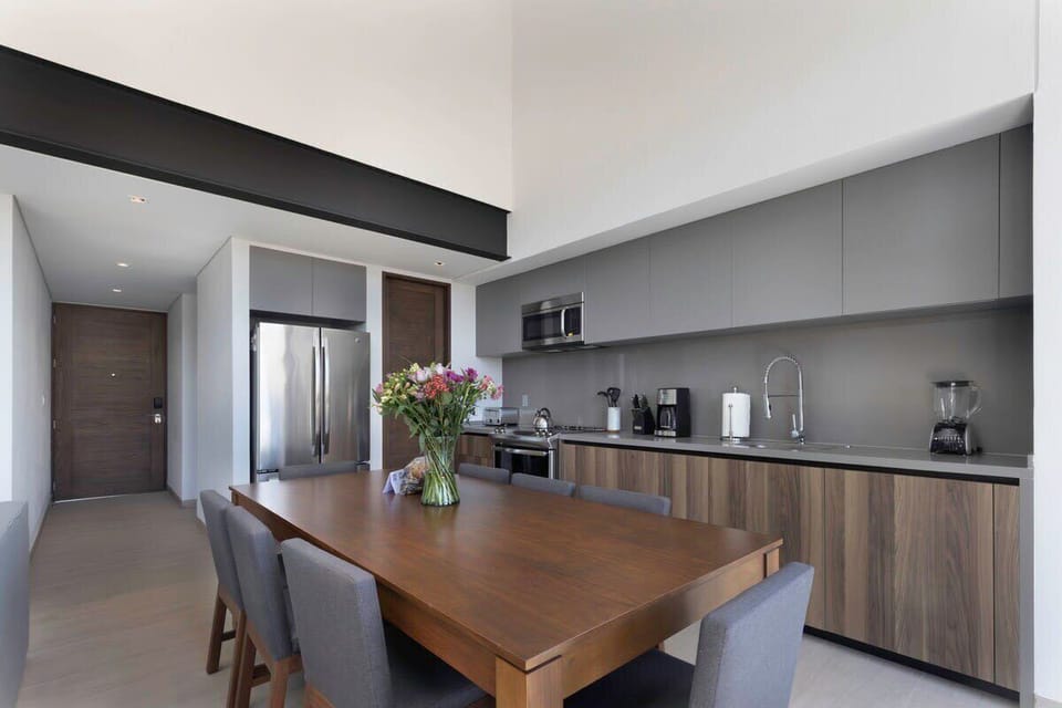 You will feel like home with the fully equipped kitchen.