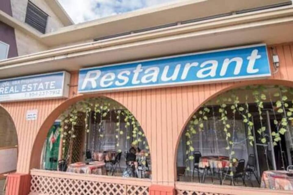 A restaurant near the property.