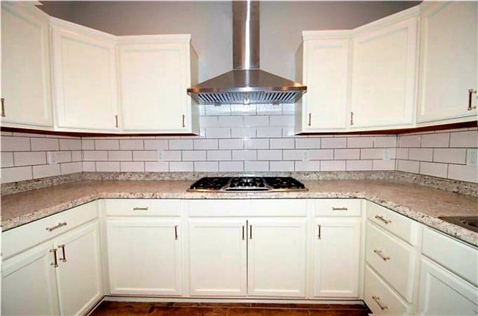 Bright, sunny kitchen