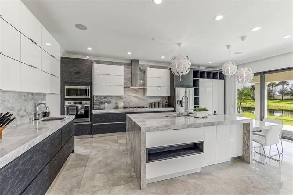 Chefs Dream Kitchen with Stunning Lake Views