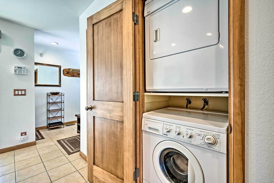 In-Unit Laundry | Detergent Provided | 1st Floor