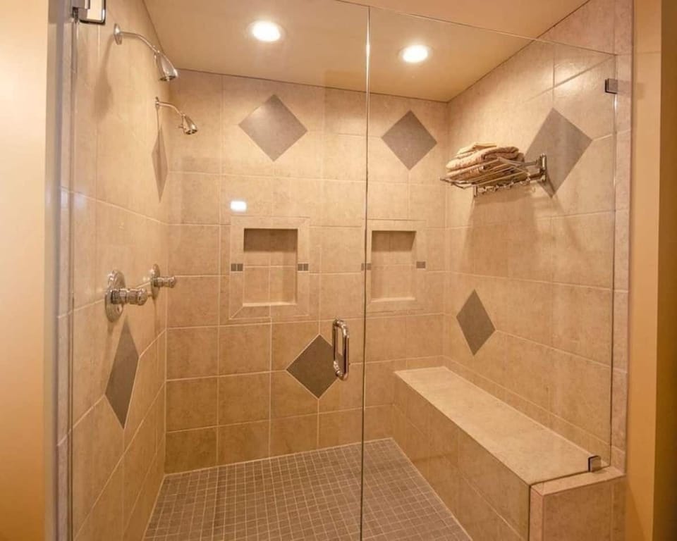 Large shower in Master Suite
