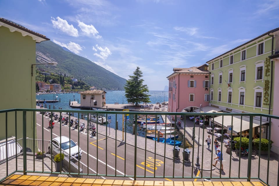 The balcony from which you can enjoy a splendid view