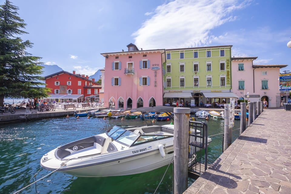 The long Lake of Torbole sul Garda