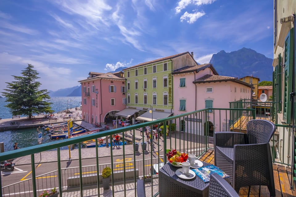 The balcony to relax