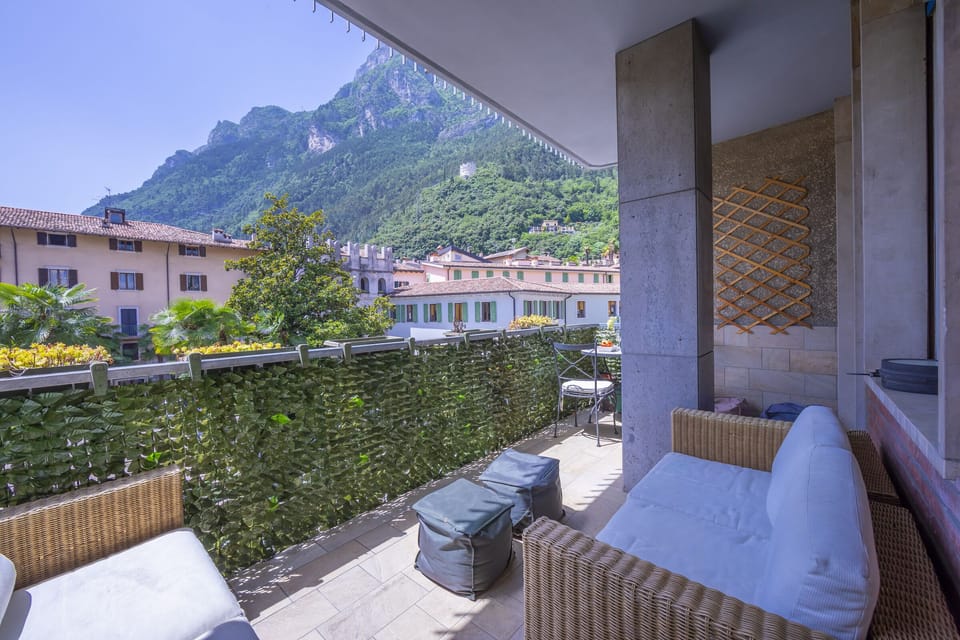 The terrace to relax