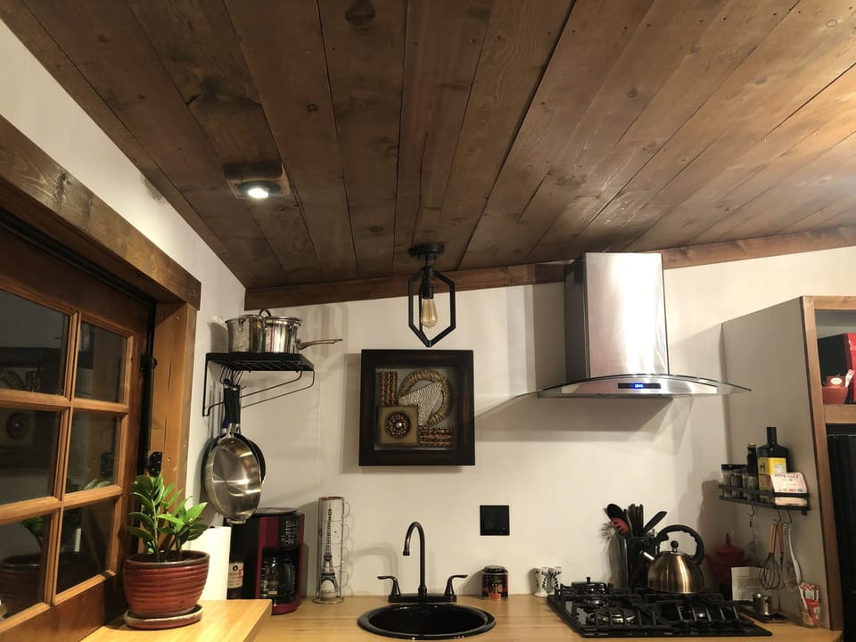 Kitchen at night