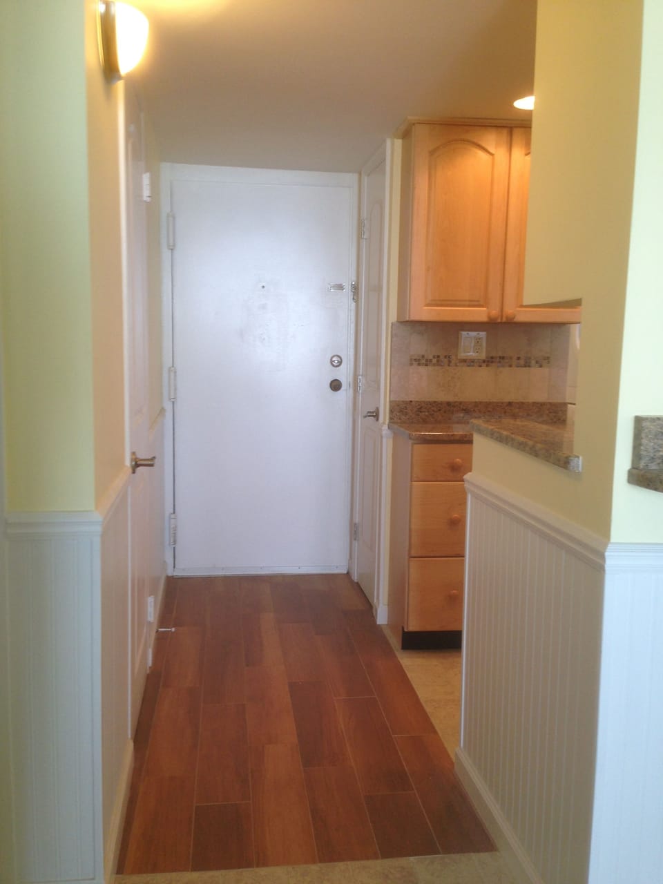 Hall way to front door