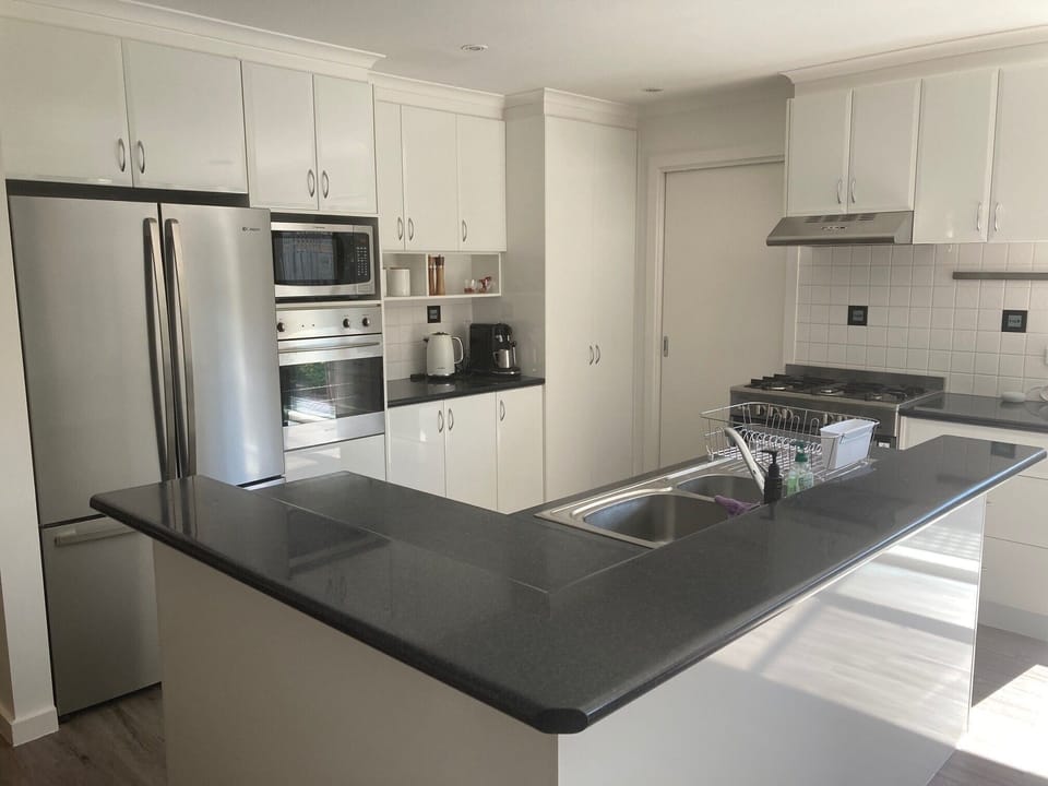 Large fridge, Oven 1 and microwave