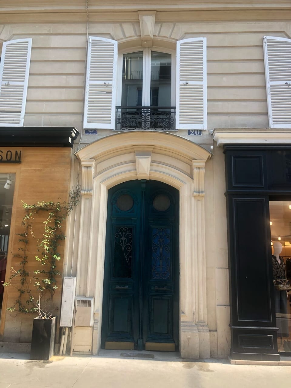 Exterior detail