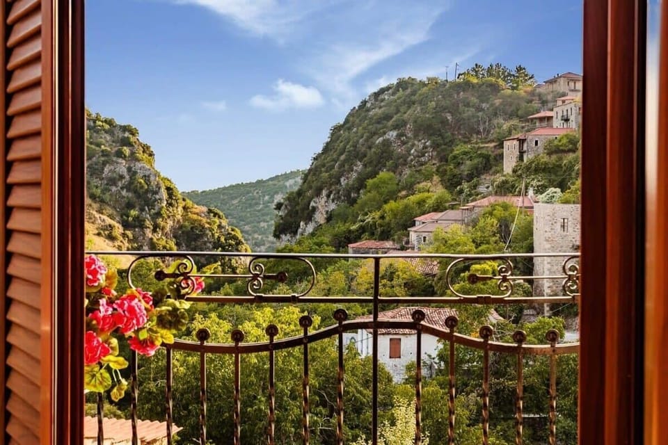 View from the balcony of the house