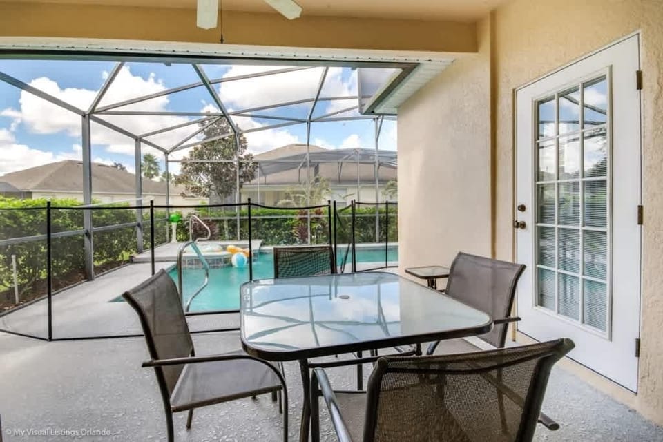 Private Outdoor Pool with table