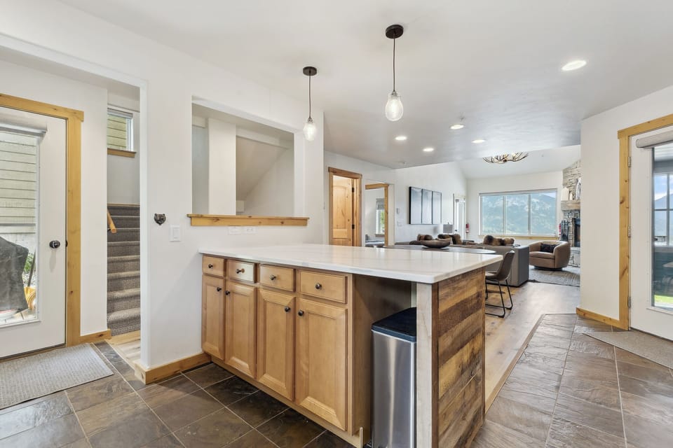 Fully equipped kitchen