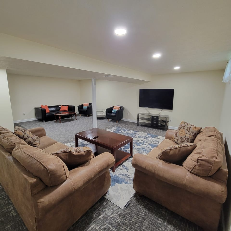 Basement family area