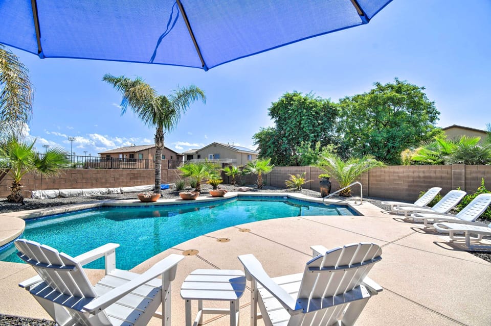 Surprise Vacation Rental | 5BR | 2.5BA | 2,851 Sq Ft | 1 Step Required