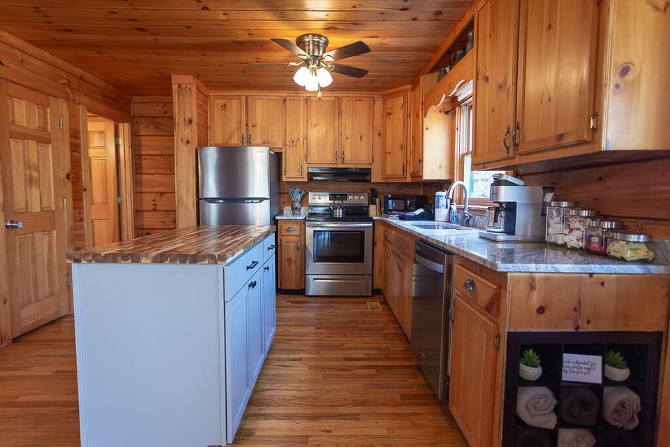 Whip up delicious meals in the fully-equipped kitchen
