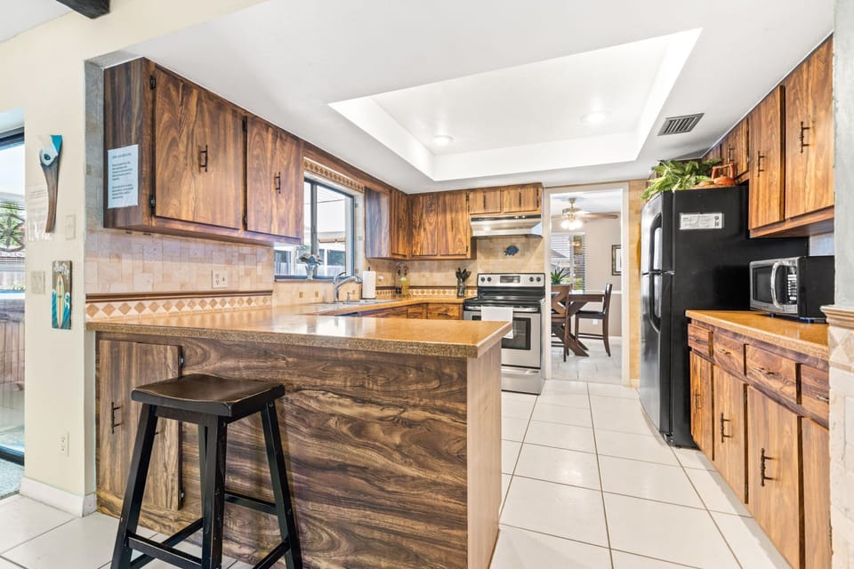 Fully equipped kitchen!