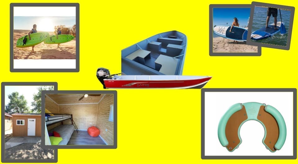 We have many different amenities availalbe to rent during your stay as well!