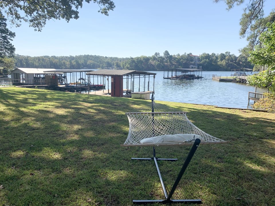Hang out in a hammock and relax the day away!