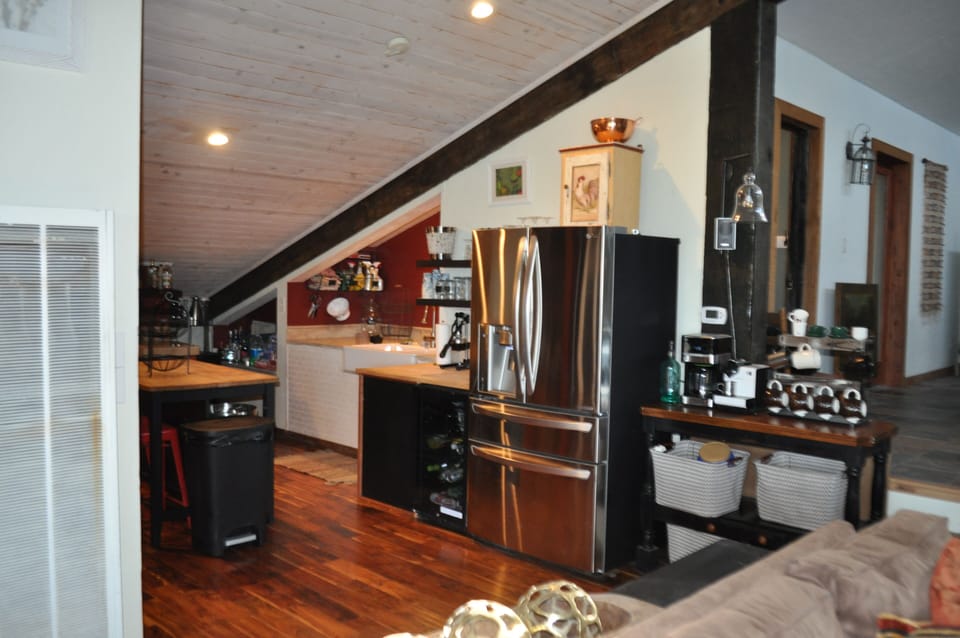 Upstairs kitchen
