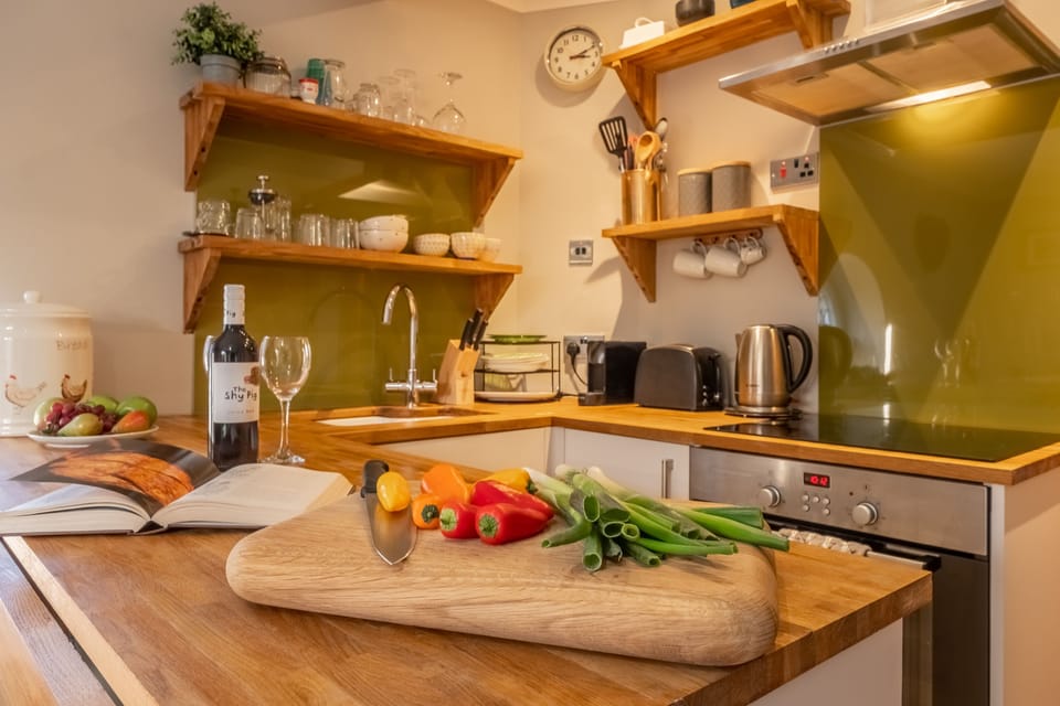 Ground floor: Kitchen area