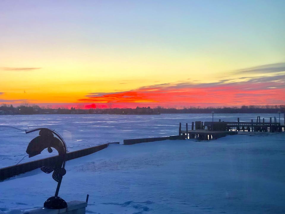 Winter on the island 