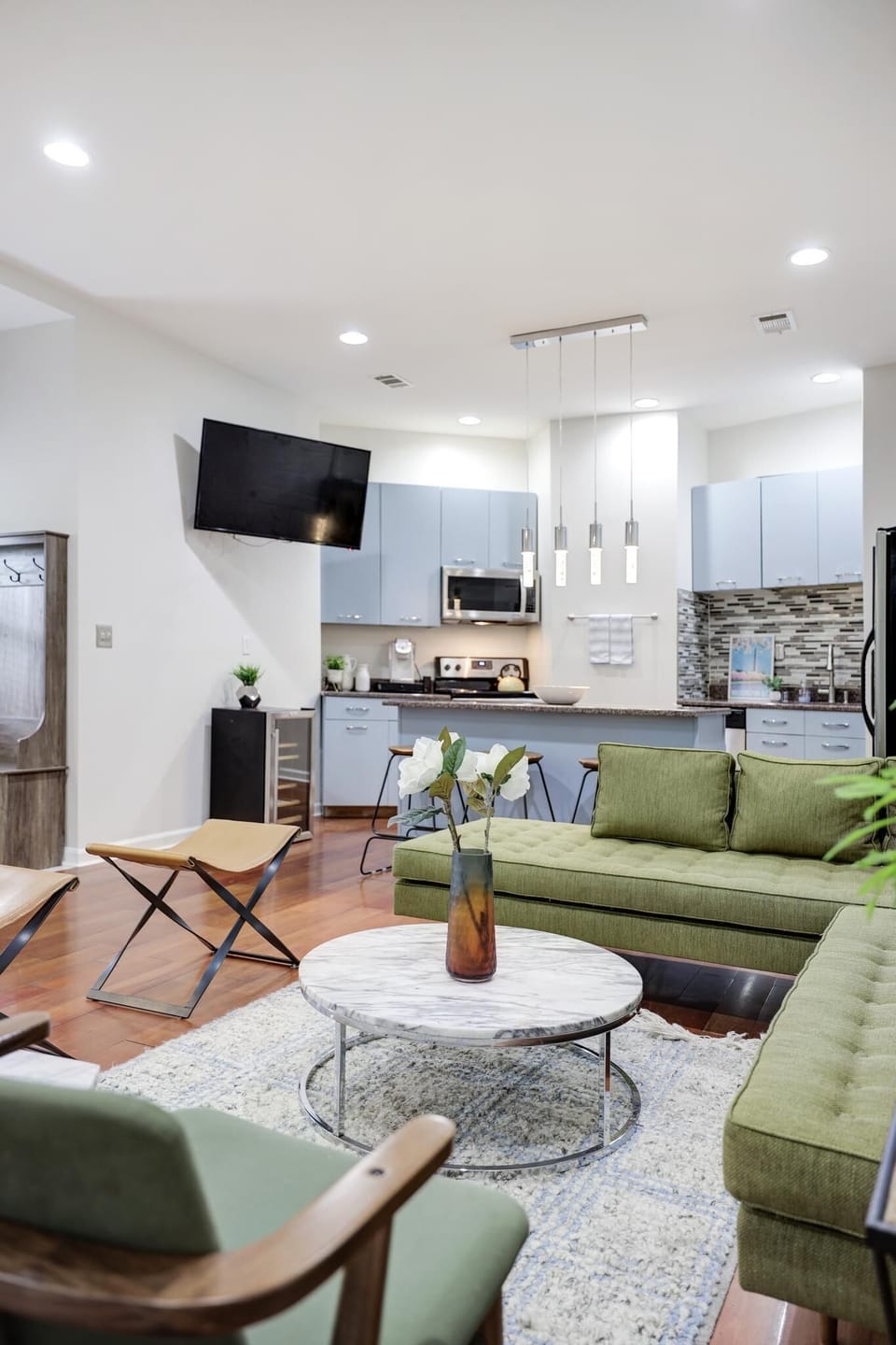 Kitchen/Living/Dining room