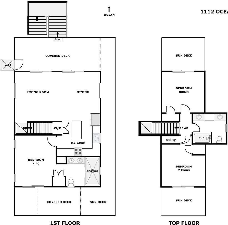 Footprints in the Sand Floor Plan