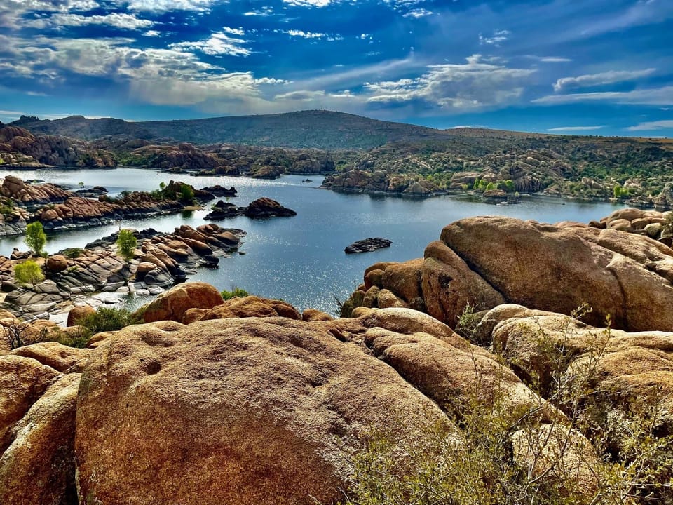 Watson Lake - Our favorite place to kayak & hike. 