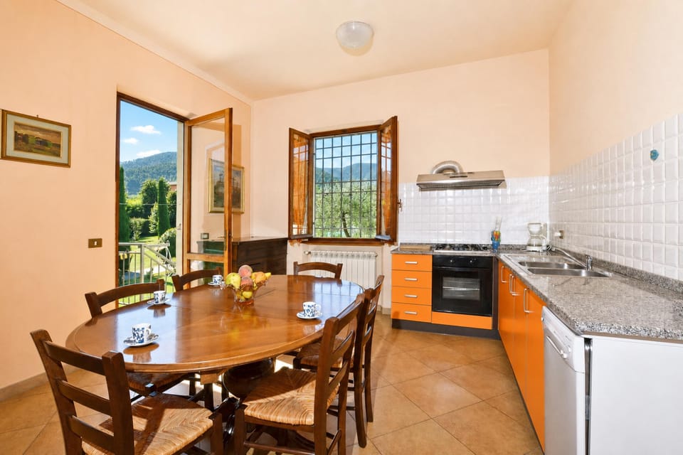 Kitchen and dining area