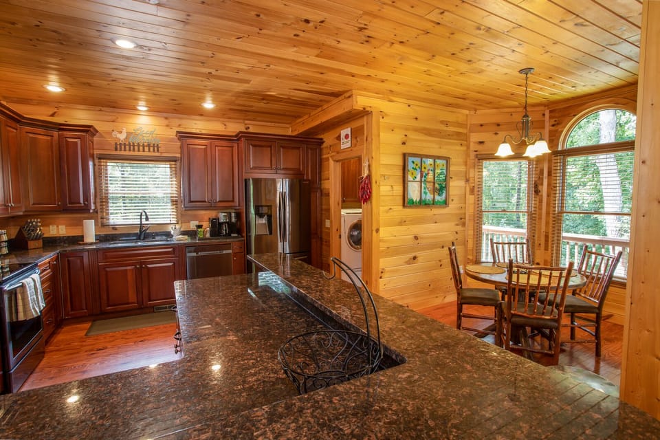 Kitchen With Breakfast Nook