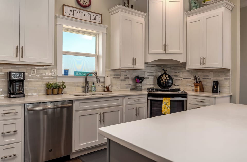 Fully Equipped Kitchen SeaBatical Dauphin Island